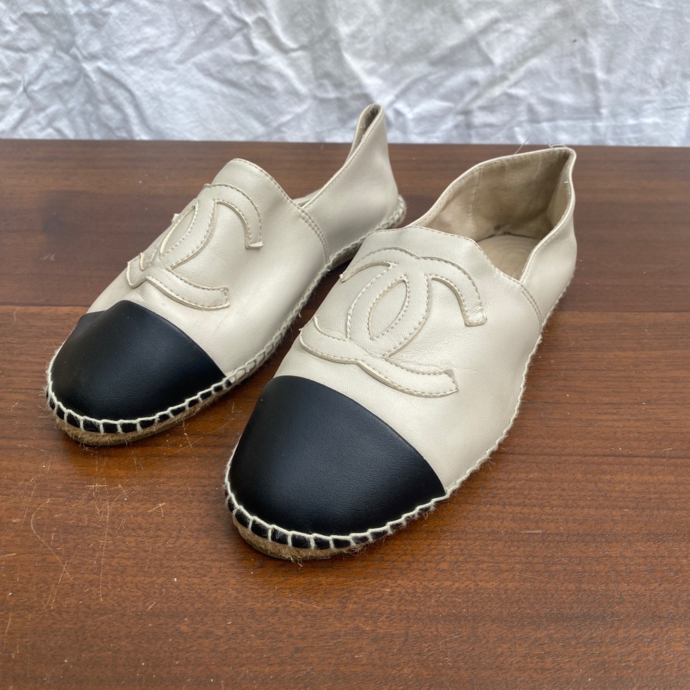 Chanel espadrilles (presuming fake)